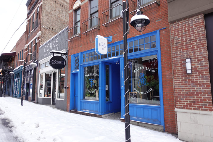 Two Bikes bicycle shop in Knoxville, Tennessee