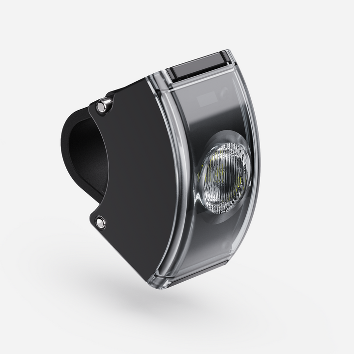 Curve front bike light