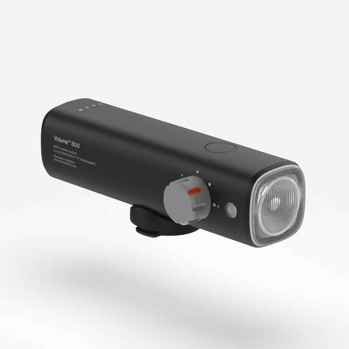 Bookman Volume 800 black bike light